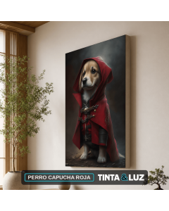 PERRO CAPUCHA ROJA