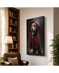 PERRO CAPUCHA ROJA