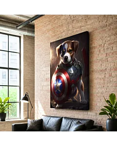 PERRO CAPITÁN AMÉRICA