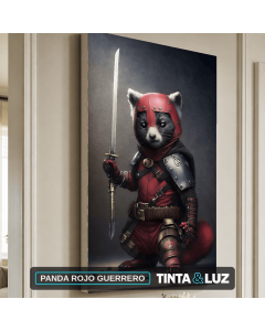 PANDA ROJO GUERRERO