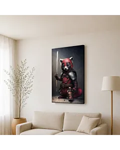 PANDA ROJO GUERRERO