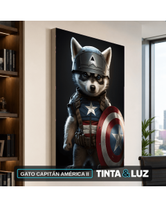 GATO CAPITÁN AMÉRICA II