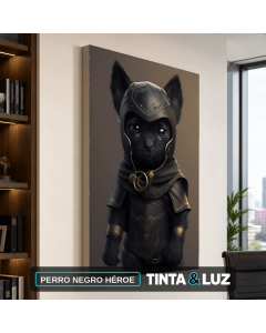 PERRO NEGRO HÉROE