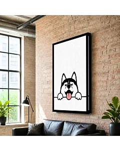 HUSKY ASOMADO