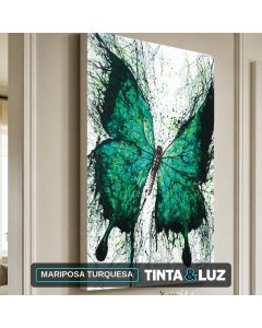 MARIPOSA TURQUESA
