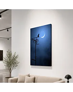 GATO Y LUNA FAROLA