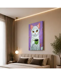 GATO Y CAFÉ