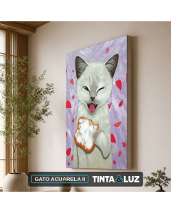 GATO ACUARELA II