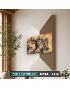 PERRO NARANJA ART