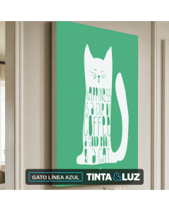 GATO LÍNEA AZUL