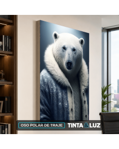 OSO POLAR DE TRAJE