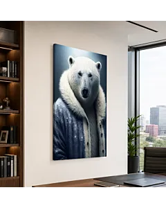 OSO POLAR DE TRAJE