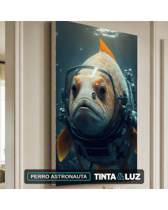PERRO ASTRONAUTA