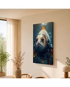 PERRO ASTRONAUTA