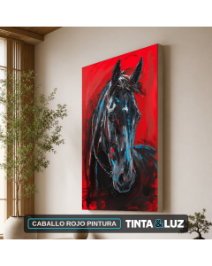 CABALLO ROJO PINTURA