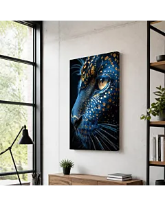 LEOPARDO AZUL DORADO