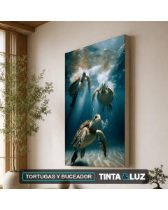 TORTUGAS Y BUCEADOR