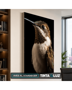 AVES AL ATARDECER