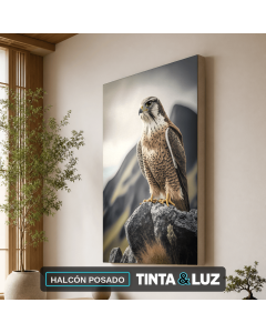 HALCÓN POSADO