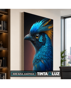AVE AZUL EXÓTICA