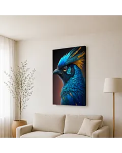 AVE AZUL EXÓTICA