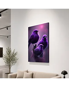 AVES VIOLETAS
