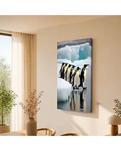 PINGÜINOS EN FILA
