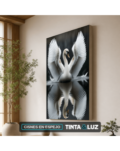 CISNES EN ESPEJO