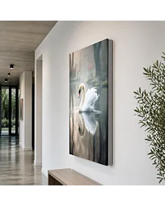 CISNE EN EL AGUA