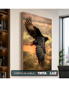 CUERVO EN VUELO