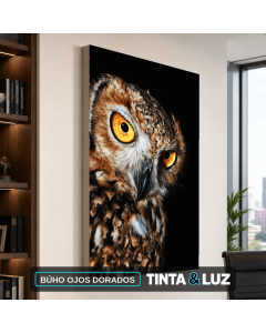 BÚHO OJOS DORADOS