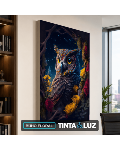 BÚHO FLORAL