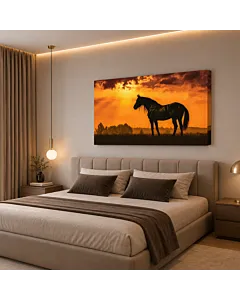 CABALLO AL OCASO