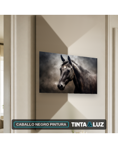 CABALLO NEGRO PINTURA