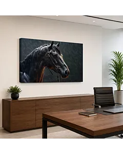 CABALLO NEGRO RETRATO
