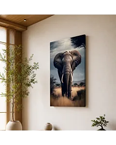 ELEFANTE EN LA SABANA