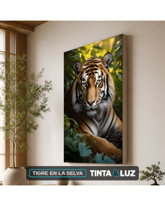 TIGRE EN LA SELVA
