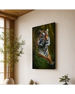 TIGRE EN LA MALEZA