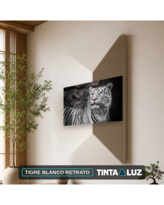 TIGRE BLANCO RETRATO