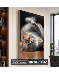 GATA Y CRÍAS