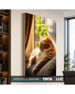 GATO EN LA VENTANA