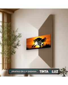 JIRAFAS EN LA SABANA