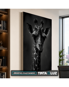 JIRAFAS PASTANDO