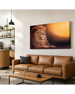 LEÓN AL ATARDECER II