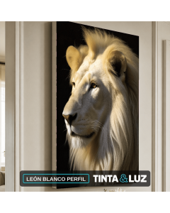 LEÓN BLANCO PERFIL