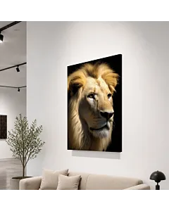 LEÓN BLANCO MAJESTUOSO