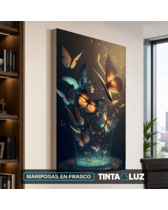 MARIPOSAS EN FRASCO