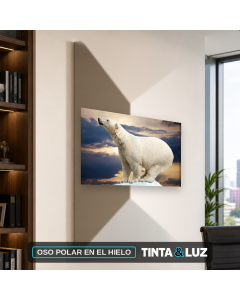 OSO POLAR EN EL HIELO