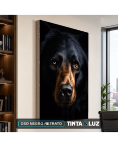 OSO NEGRO RETRATO