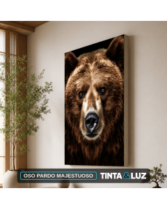 OSO PARDO MAJESTUOSO